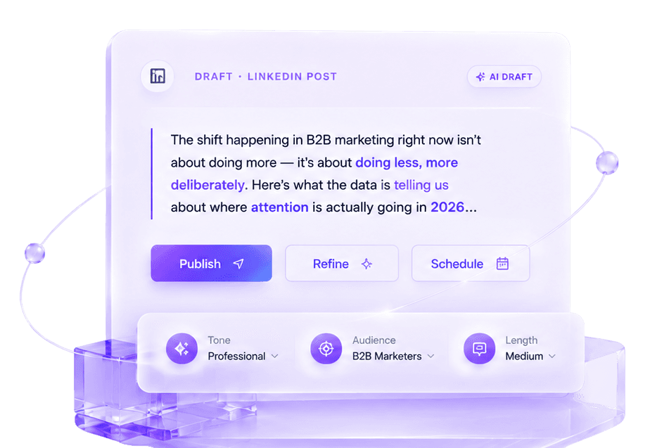 LinkedIn Draft Platform